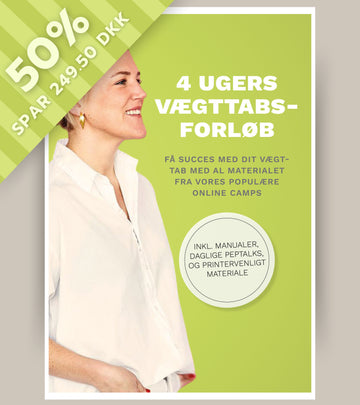 4 ugers vægttabsforløb