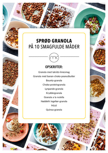 Sprød granola på 10 smagfulde måder